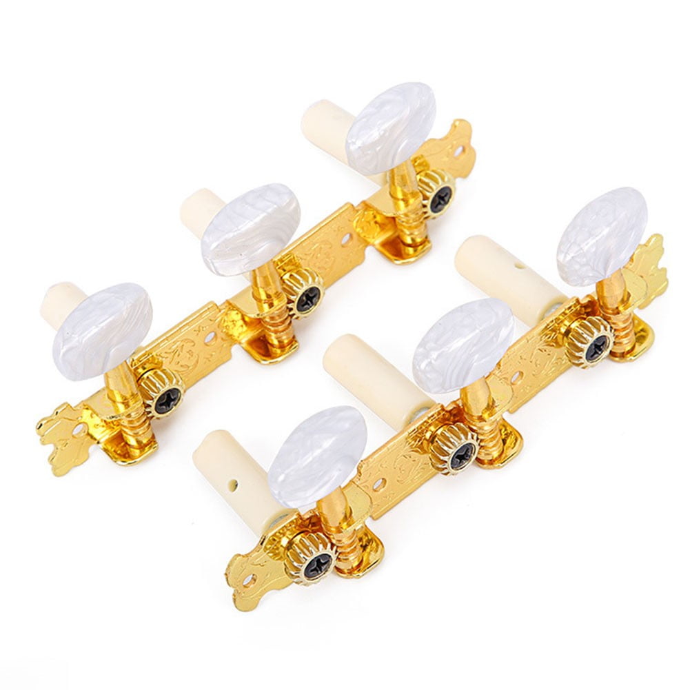 Acoustic Folk Classical Guitar Tuning Pegs Tuners Machine Heads Part 3R+3L, Style 8