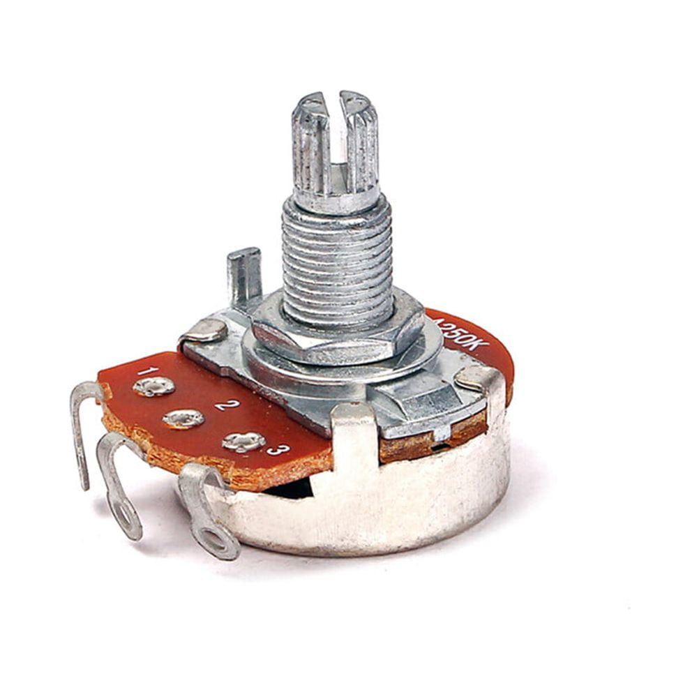 Acoustic Guitar 500k Pots for Guitars Shaft Potentiometer Earth Tones