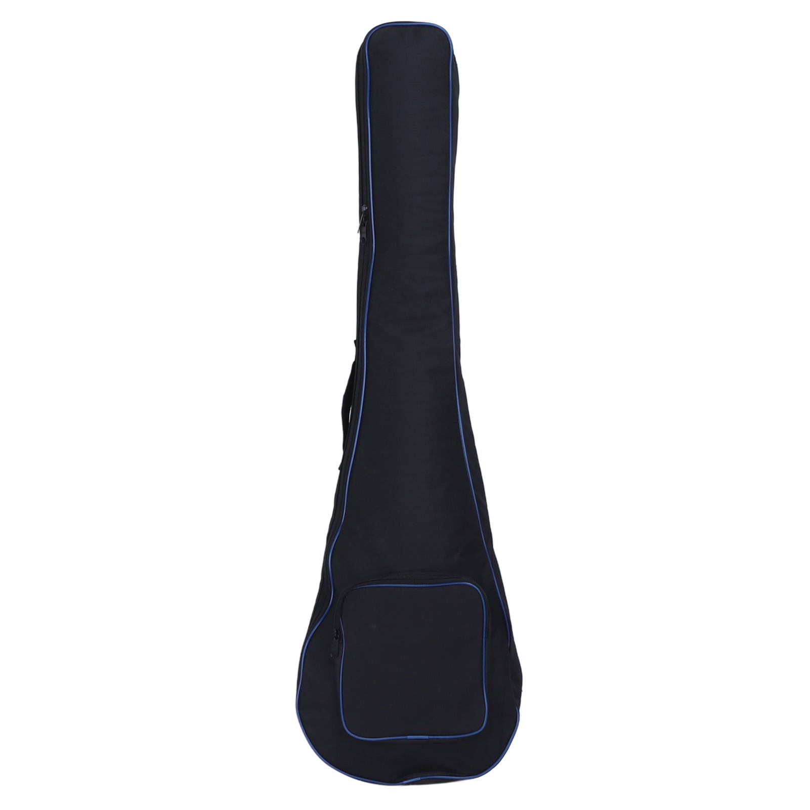 Acoustic Guitar Backpack Black Big Pocket Large Capacity Waterproof Nylon Gig Bag for Travel