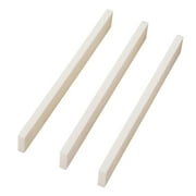Acoustic Guitar Bone Blanks Saddle Lightweight Durable Guitar Bridge Saddle Blank DIY Stringed Instrument Supplies