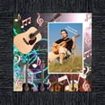 thumbnail image 1 of Acoustic Guitar, Concert Band Personalized Picture Frame, 10X10 3520, 1 of 5