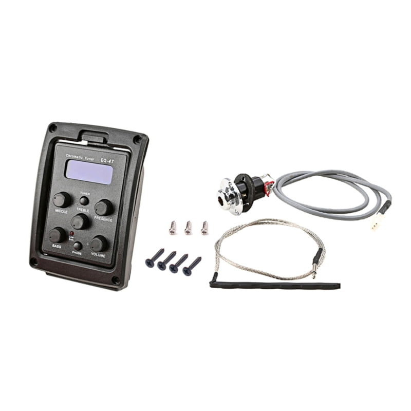 Acoustic Guitar Equalizer Guitar Pickup with Tuner and Volumes Control