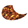 thumbnail image 1 of Acoustic Guitar OM 18V Style Pickguard Self Adhesive Tortoise Shell Light Brown Spots, 1 of 7