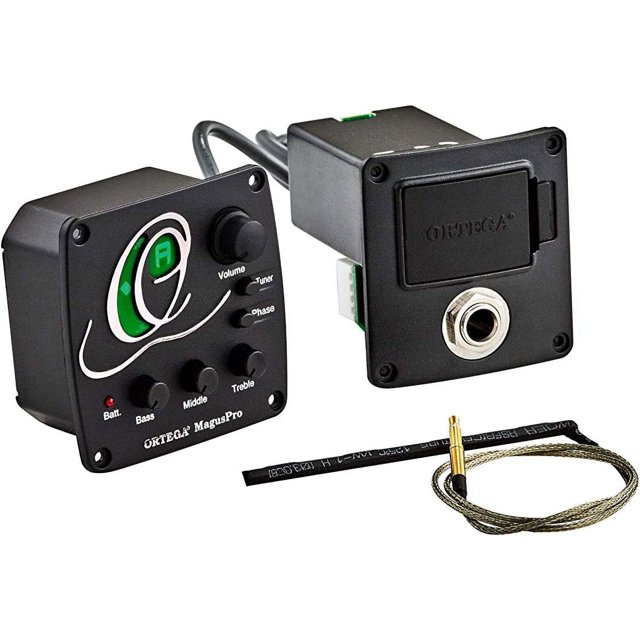 Acoustic Guitar Onboard Active 3Band EQ Preamp & Piezo Pickup System W