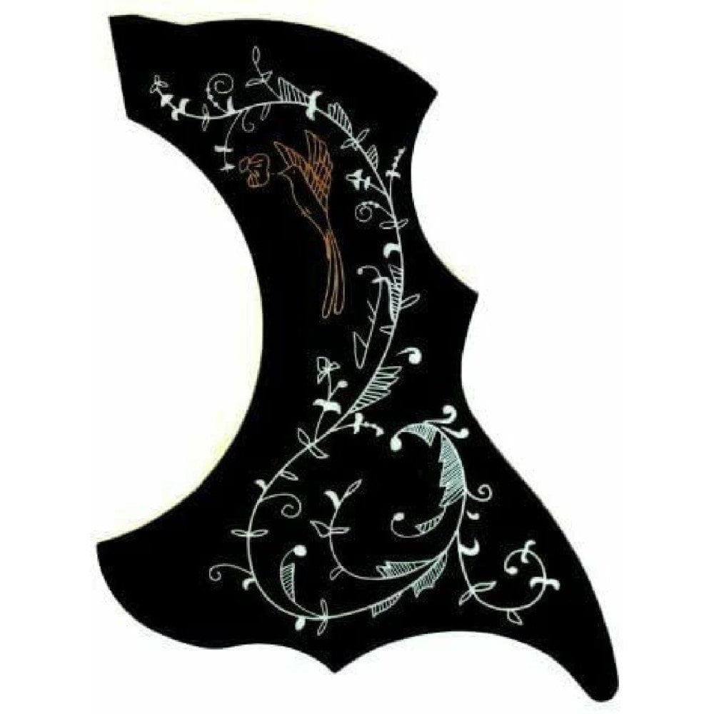 Acoustic Guitar Pickguard Hummingbird Scratch Plate Self Adhesive ...