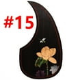 thumbnail image 1 of Acoustic Guitar Pickguard Solid Wood Pick Guard Anti-scrape Plate Inlaid Abalone Flower Self-adhesive for Martin D-59 Acoustic Guitar, 1 of 2