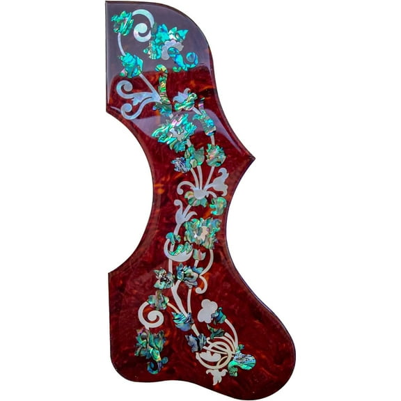 Acoustic Guitar Pickguard for Gibson J200 SJ200 Acoustic Folk Guitar Self Adhensive Pickguard Crystal