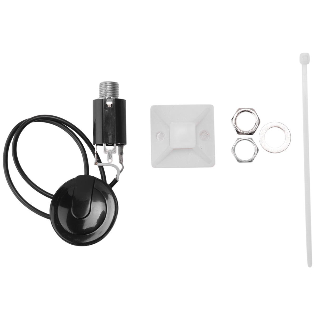 Pastilla Piezoeléctrica Para Guitarra Acústica/Clásica - Ultra Fina, Con Conector De 2.5 Mm, Fácil Instalación