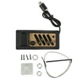 Acoustic Guitar Pickup Preamp Piezo 4 Band EQ Equalizer System Wood