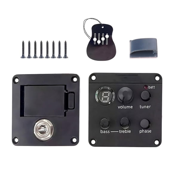 Acoustic Guitar Pickup with Tuner Guitar Pickup ISYS+EQ Preamp Systems