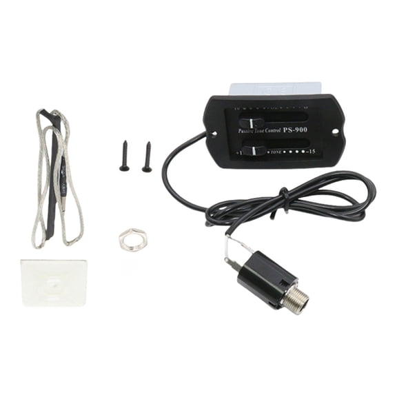 Acoustic Guitar Preamp Amplifier Equalizer Tuner for Guitar, 2 Band EQ Equalizer