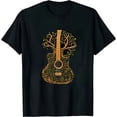 thumbnail image 1 of Acoustic Guitar Shirt Tree of Life Guitar Player Guitarist T-Shirt 3764, 1 of 3