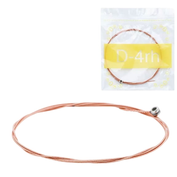 Acoustic Guitar Steel Strings, Individually Packaged Replacement Strings, Standard Gauge Instrument Strings, Durable String Accessories for Practice and Stage Performance, 35.4 Inch Set,4 Th