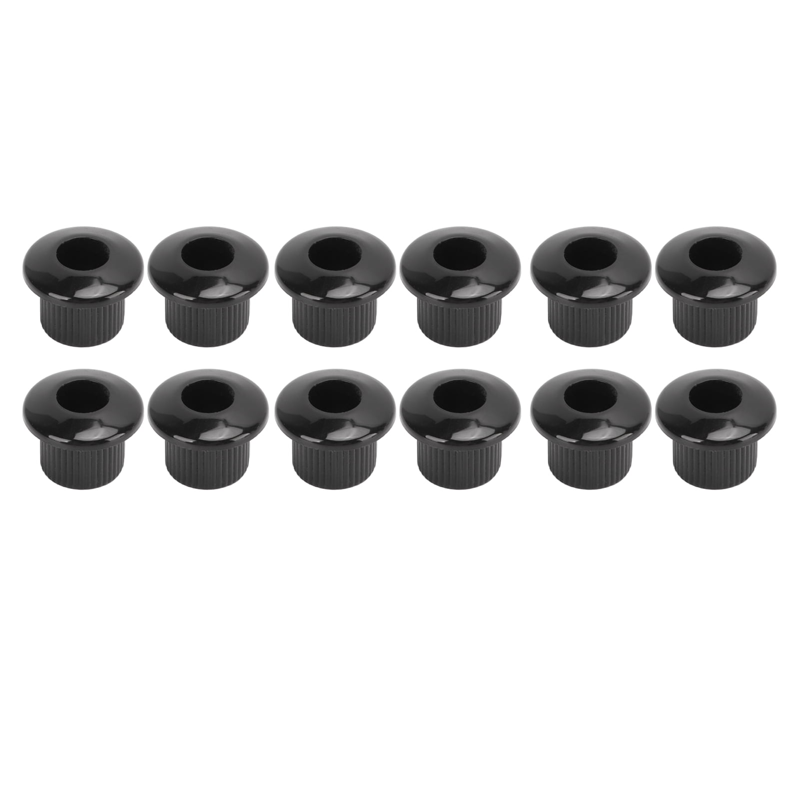 Acoustic Guitar Tuner Conversion Bushing Set, 12Piece Kit with 10mm