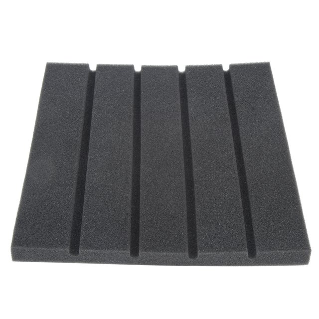 Acoustic Panel, Soundproofing Foam, Echoes Absorption Excellent Sound Deadening 6Pcs 25x25x2cm