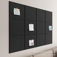 thumbnail image 1 of Acoustic Panels 12 Pack 11.8"x11.8", Self-Adhesive Polyester Fiber Sound Absorbing Wall Tiles, 5 Colors, 1 of 6
