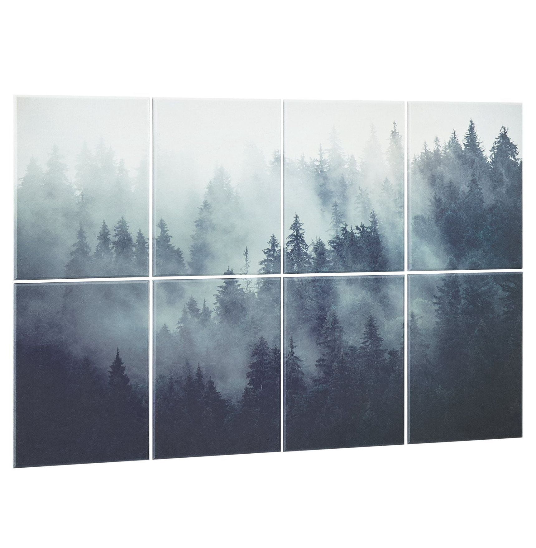 Acoustic Panels 8 Pack 15.8x11.8 inch Self Adhesive Soundproofing Wall Panels for Home Studio Office - Forest Green