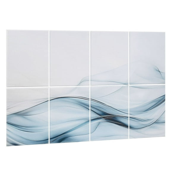 Acoustic Panels 8 Pack, 47.24x23.62 inch Soundproof Wall Tiles, Self Adhesive Sound Dampening Boards for Home Office Studio Gaming Room