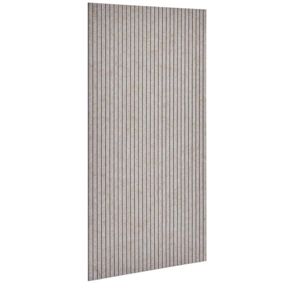 Acoustic Panels with Self-Adhesive, 5 Pack Polyester Fiber Soundproof Wall Panels, 47.2 X 23.6 X 0.4 In, Camel