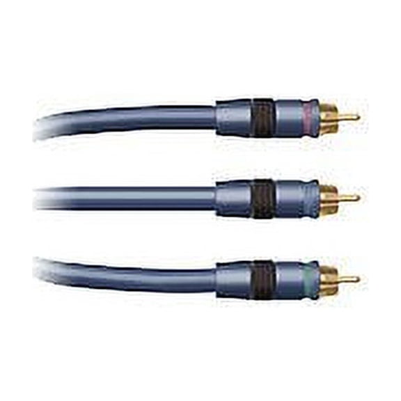 audiovox acoustic research performance series component video cable - 12feet - blue