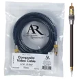 thumbnail image 1 of Acoustic Research Pr102 Pro Series Video Cable Gold Rca To Rca - 12 Ft, 1 of 1