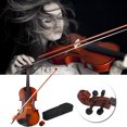 thumbnail image 1 of Acoustic Violin in Natural Color with Case, Bow, and Rosin, 4/4 Size, 1 of 1