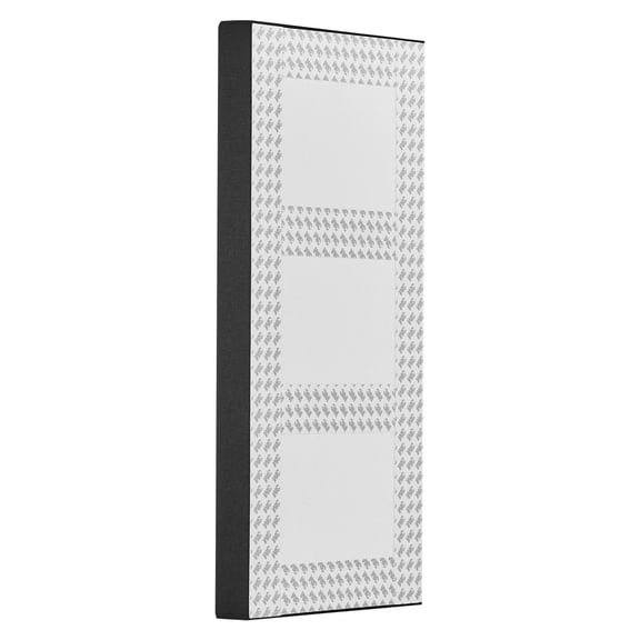 Acoustic Wall Panels 4-Pack, 2" Thick 23.6x11.8", Black Soundproofing Panels