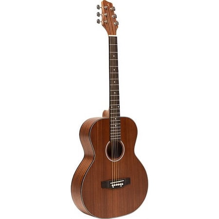 Acoustic auditorium guitar, sapele, natural finish
