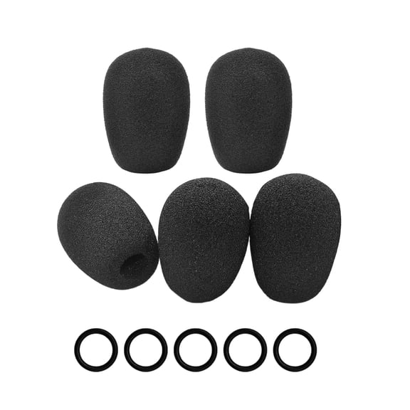 Acoustics Foam Windscreen Easy Snapped On Design Windscreen Compatible for CloudII/Mix Boom Microphones Protectors 5pc/1