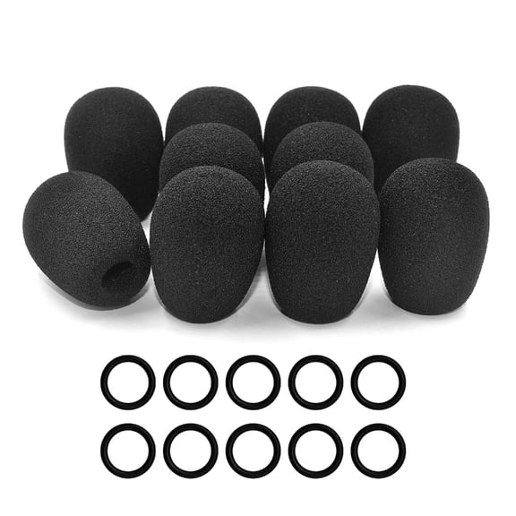 Acoustics Foam Windscreen Easy Snapped On Design Windscreen for Boom Microphones Protectors
