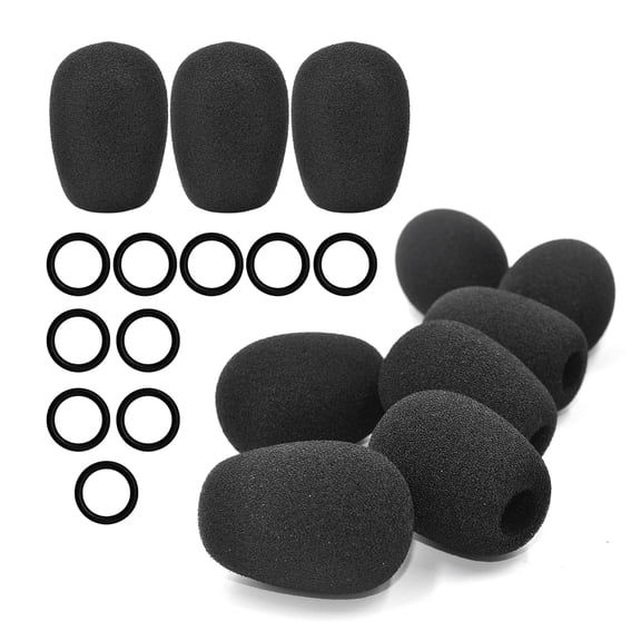 Acoustics Foam Windscreen Easy Snapped On Design Windscreen for Boom Microphones Protectors