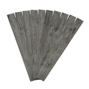 Rustic Grove Wood Planks Dark Gray