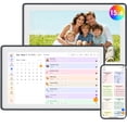 thumbnail image 1 of Acpouw 15.6in All-in-One Digital Calendar & Chore Chart, Smart Touchscreen Interactive Display AI Smart Assistant for Family Schedules – Wall Mount Included, Ideal Gift for Moms, Women & Families, 1 of 10