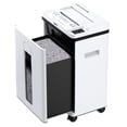 thumbnail image 1 of QUIETLEMON Heavy Duty Micro Cut Paper Shredder for Home Office, 200-Sheet Auto Feed & 7-Sheet Manual Shredding, P-5 Security, 5.8-Gal Bin, Shreds Paper, Credit Cards, Staples & Clips, 1 of 10