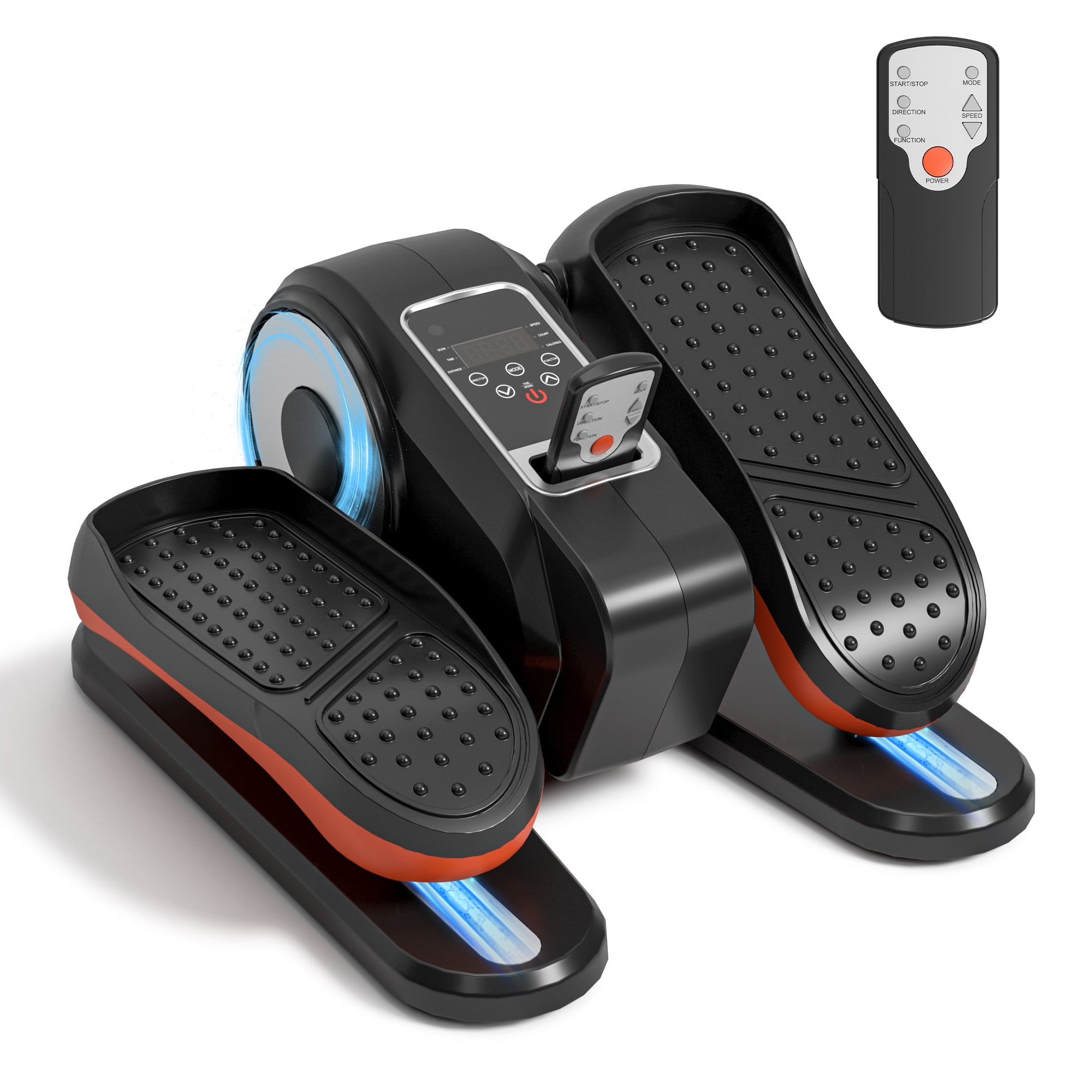 Acpouw Under Desk Elliptical Machine – 12 Speeds, Remote Control, Silent Seated Exerciser for Seniors & Rehabilitation