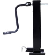 Acpouw Weld On Trailer Jack, 12,000 lbs. Capacity, Sidewind Crank, No Mount Square Jack Tube,26 Inch Travel, Heavy-Duty Square Tube