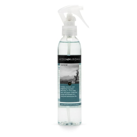Acqua Aroma Summit Fabric Refresher 6.8 FL OZ (200ml) Fresh Linen
