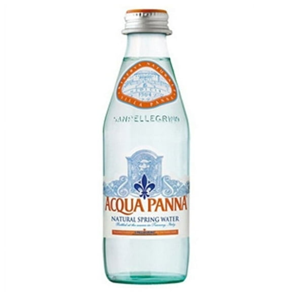 Acqua Panna Natural Spring w-a-t-e-r 250 ml Glass Bottles - Pack of 24