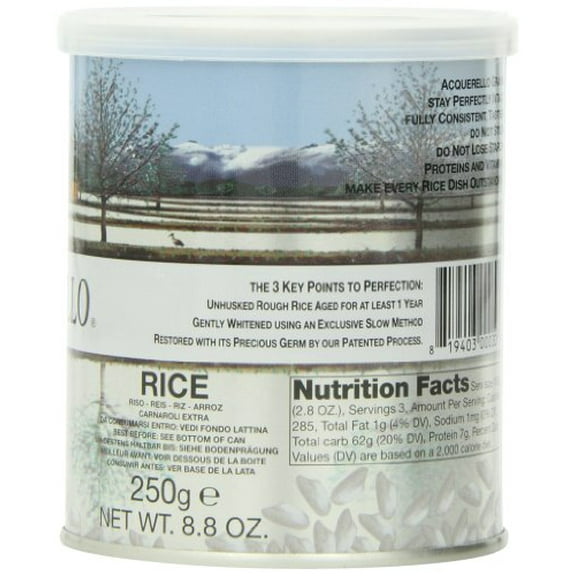 Acquerello Carnaroli Rice, 8.8-Ounce Tins (Pack of 4)