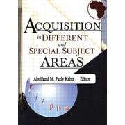 Acquisition in Different and Special Subject Areas, Paperback