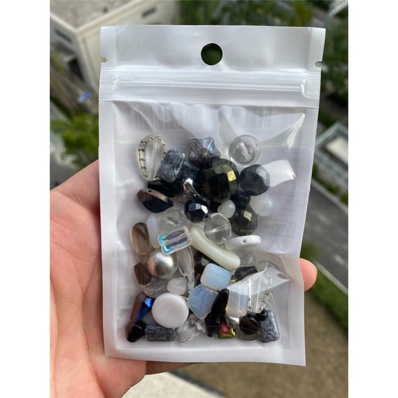 Acrijoy Czech Crystal Glass Beads Mixed Random Colors 1.8oz Pack