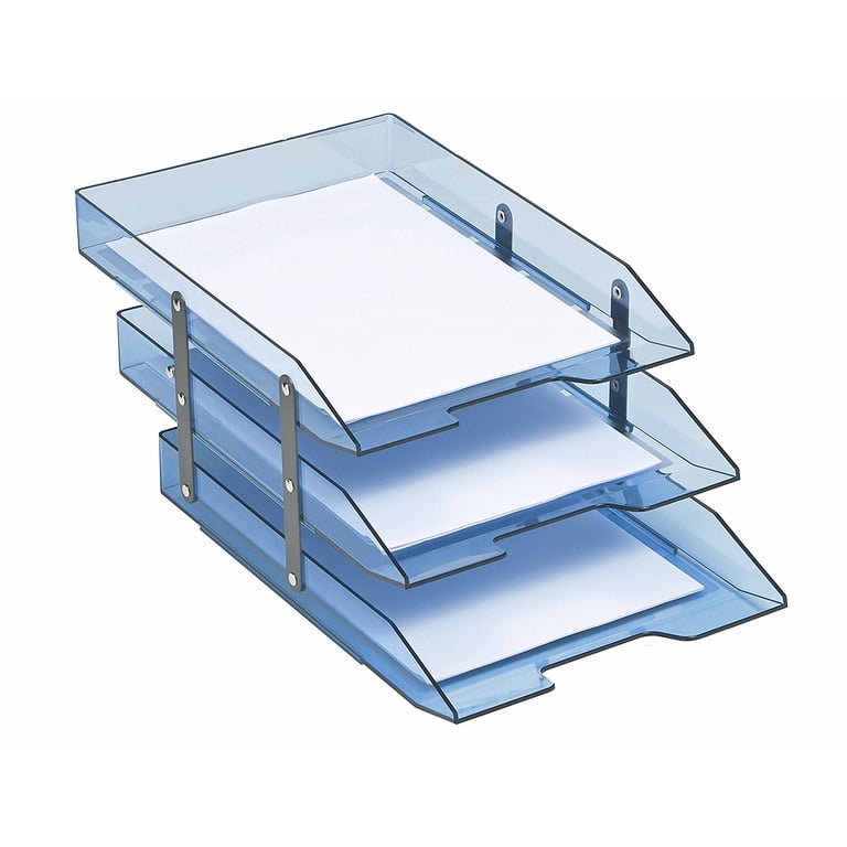 sayeec clearance desktop 3 tier file letter tray... Desk File Organizer Acrimet 3-Tier Stackable Letter Tray - Side Load ...