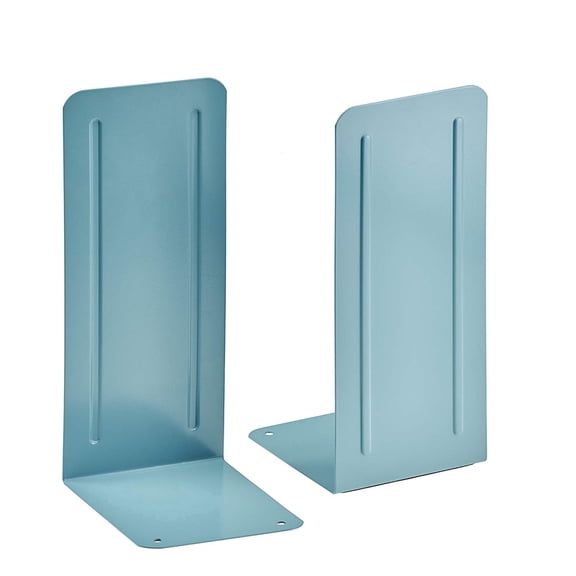 Acrimet Jumbo Metal Bookends, Heavy Duty, 9 in, Green, 1 Pair