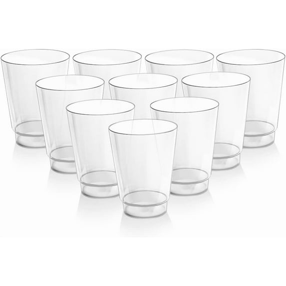 Acrimet Plastic Cup, Reusable, 10oz | 300ml, Tumbler Water, Machine ...