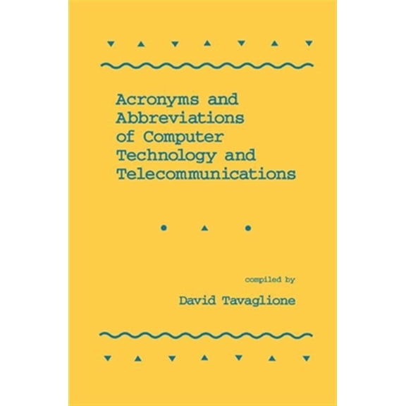 Pre-Owned Acronyms and Abbreviations of Computer Technology and Telecommunications, (Paperback)