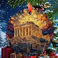 thumbnail image 1 of Acropolis Athens 5 Christmas Ornament, Ceramic/Acrylic Ornament, Seasonal Festival Keepsake, Valentine Ornament Gift, Special Keepsake for Mother, Heirloom 2025, 1 of 5