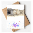 thumbnail image 1 of Acropolis of Athens of Greece Welcome Back Greeting Cards Envelopes Blank, 1 of 4