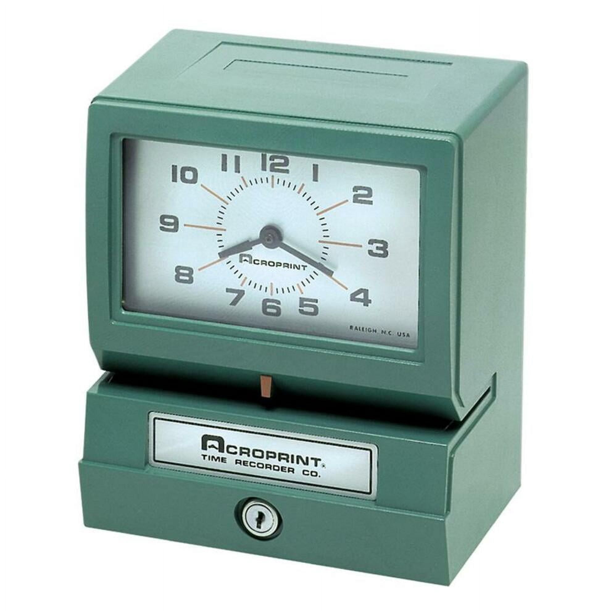 Time Printer Device Acroprint Electric Print Time Recorders - Walmart.com