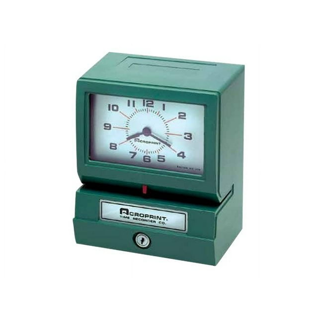 Acroprint Model 150 Time clock printable time cards