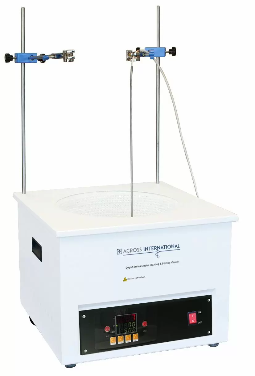 Across International DigiM 10L 300°C 1200 RPM Digital Heating & Stirring Mantle